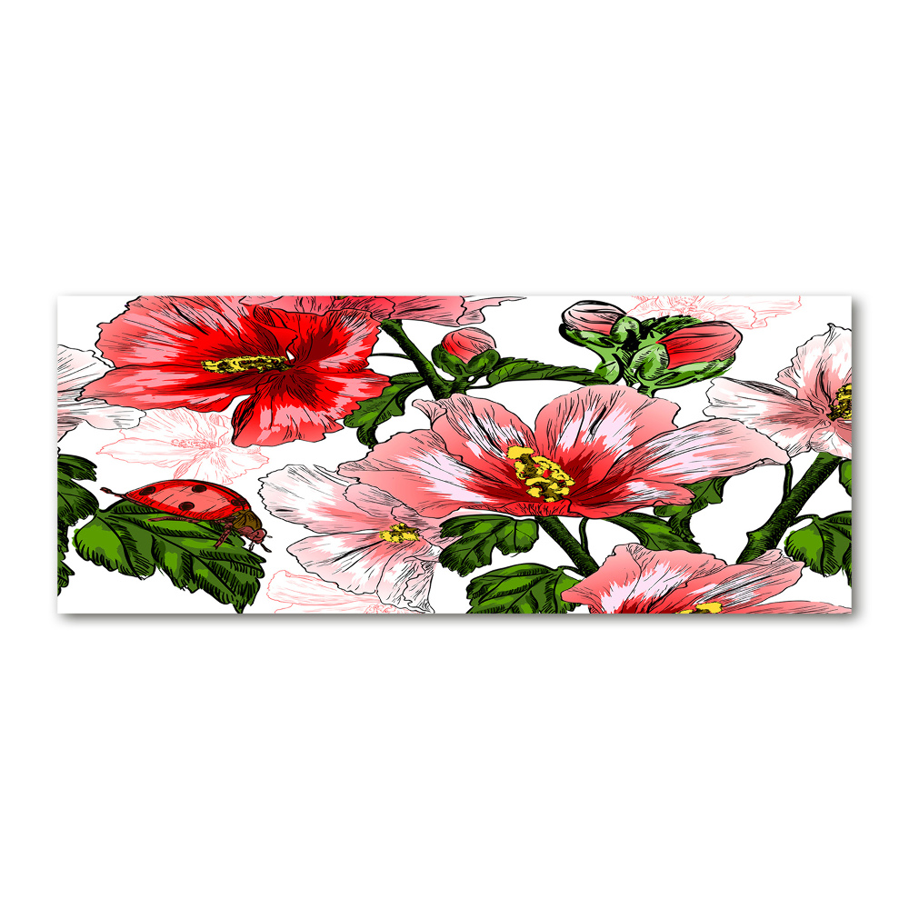Obraz zdjęcie na ścianę akryl Hibiskus
