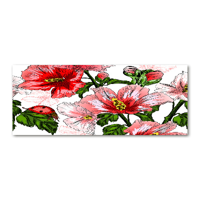 Obraz zdjęcie na ścianę akryl Hibiskus