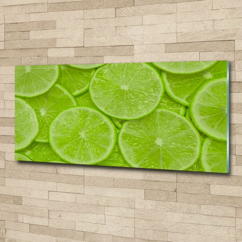 Foto obraz szkło akryl Limonki
