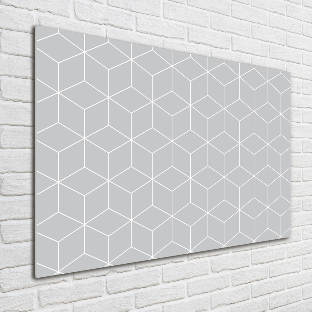 Foto obraz szkło akryl Geometryczne tło