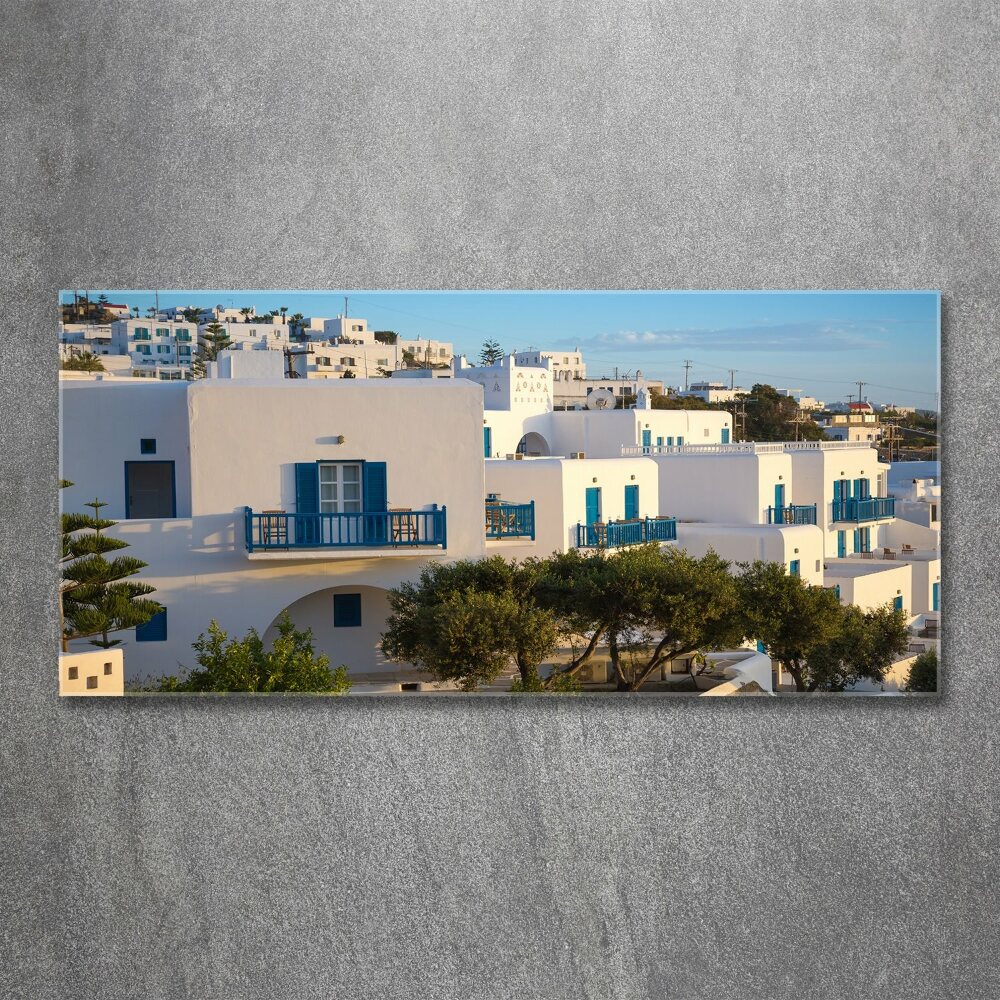 Foto obraz szkło akryl Mykonos Grecja