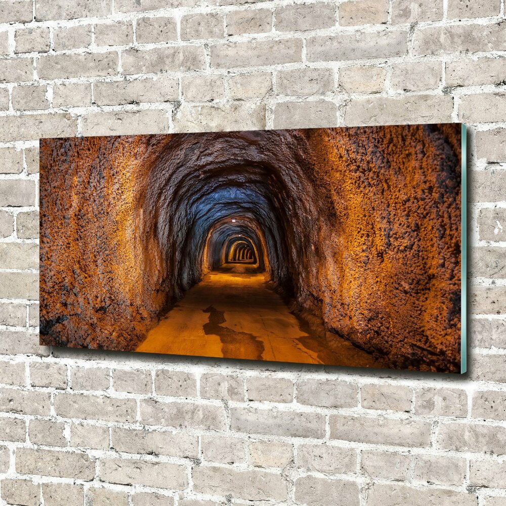 Foto obraz szkło akryl Podziemny tunel