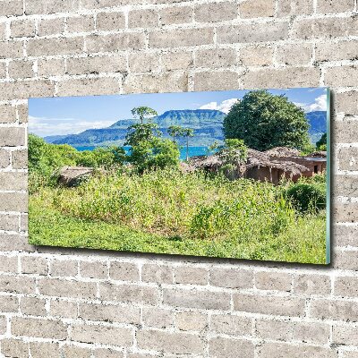 Foto obraz szkło akryl Jezioro Malawi