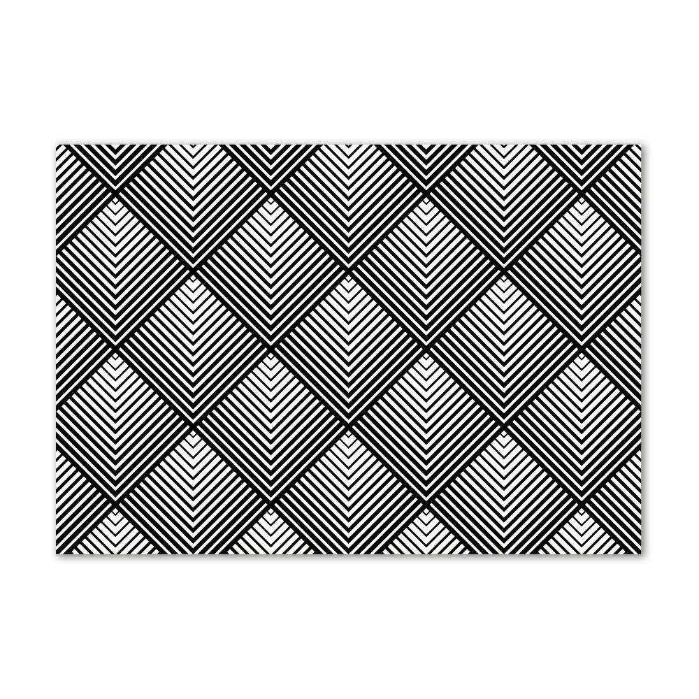Foto obraz szkło akryl Geometryczne tło