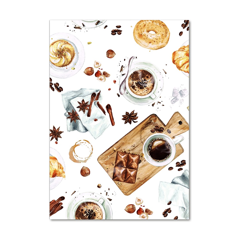 Obraz zdjęcie szkło akryl pionowy Śniadanie