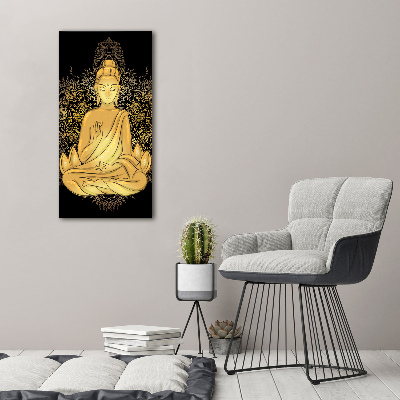 Obraz zdjęcie szkło akryl pionowy Budda i mandala
