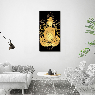 Obraz zdjęcie szkło akryl pionowy Budda i mandala