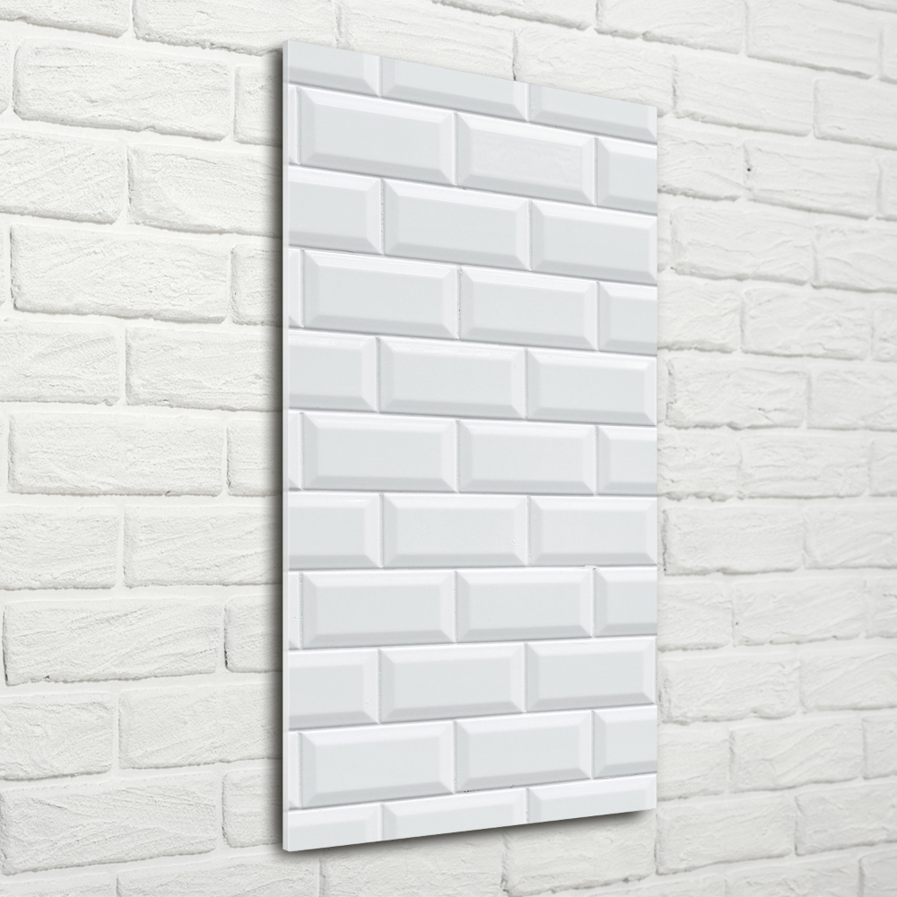 Foto obraz akryl pionowy Ceramiczna ściana