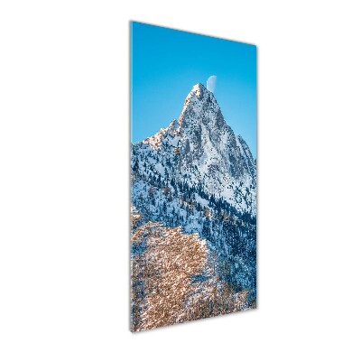 Obraz zdjęcie na ścianę akryl pionowy Giewont Tatry
