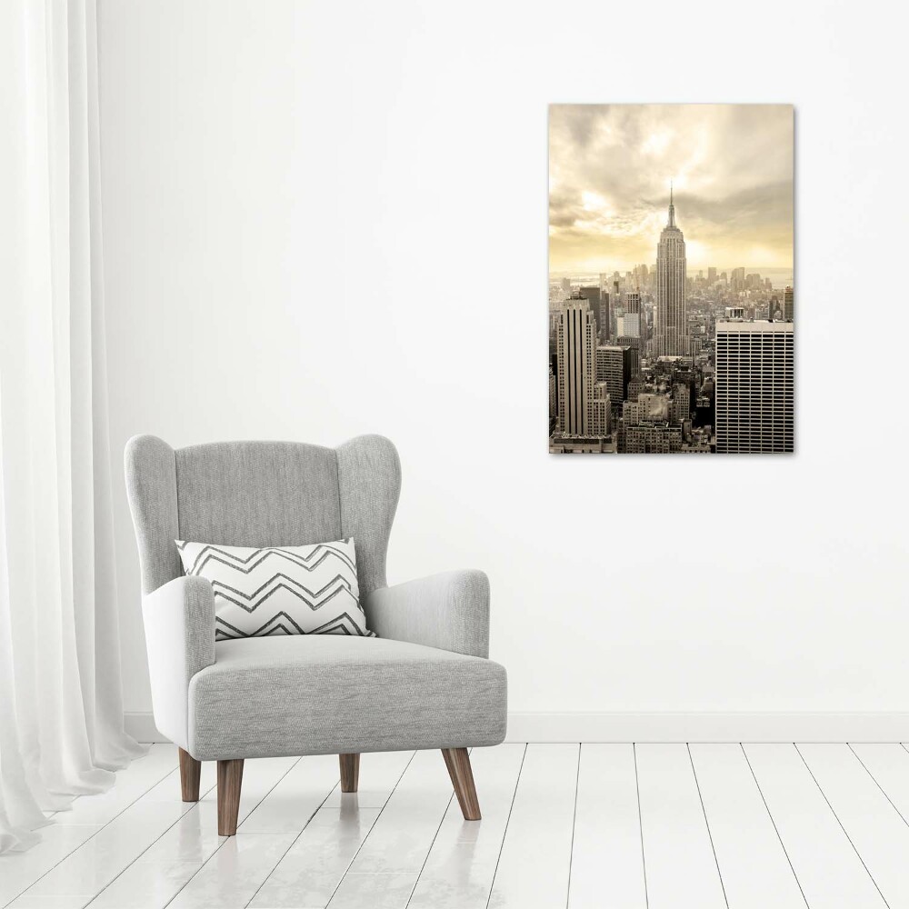 Foto obraz szkło akryl pionowy Manhattan Nowy Jork