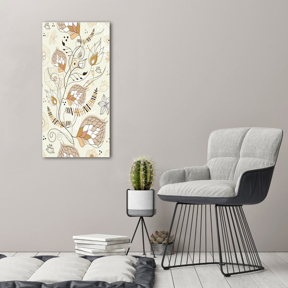 Obraz zdjęcie na ścianę akryl pionowy Ornamenty