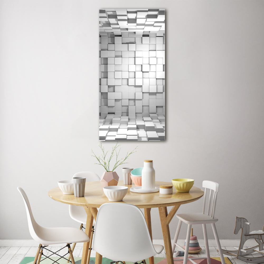 Obraz zdjęcie akryl pionowy Sześciany