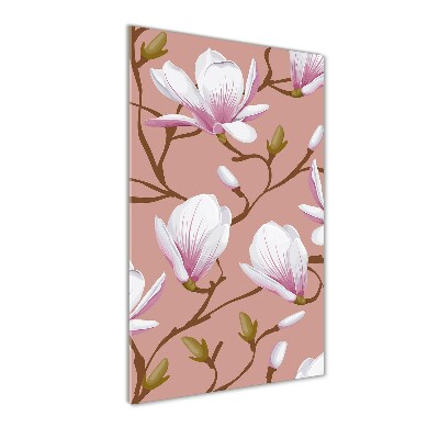 Obraz zdjęcie szkło akryl pionowy Magnolia