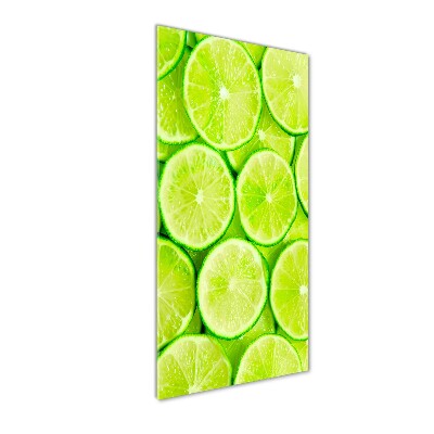 Obraz zdjęcie na ścianę akryl pionowy Limonki