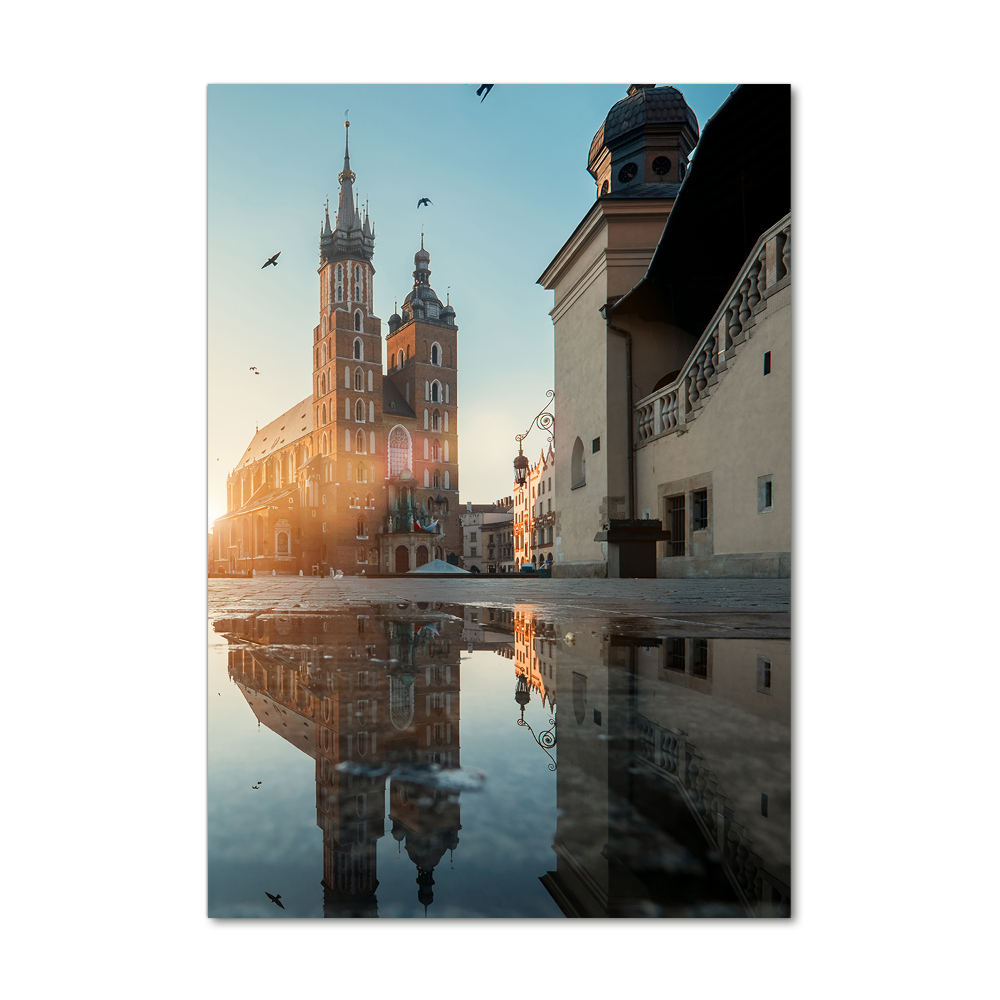 Foto obraz szkło akryl pionowy Kraków Polska