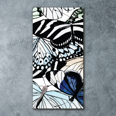 Obraz zdjęcie na scianę akrylowy pionowy Motyle