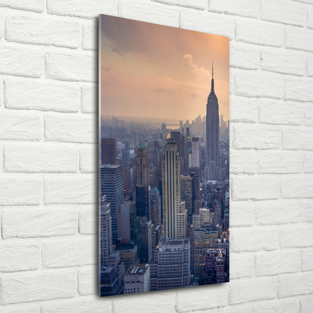 Foto obraz nowoczesny duży akrylowy pionowy Manhattan Nowy Jork