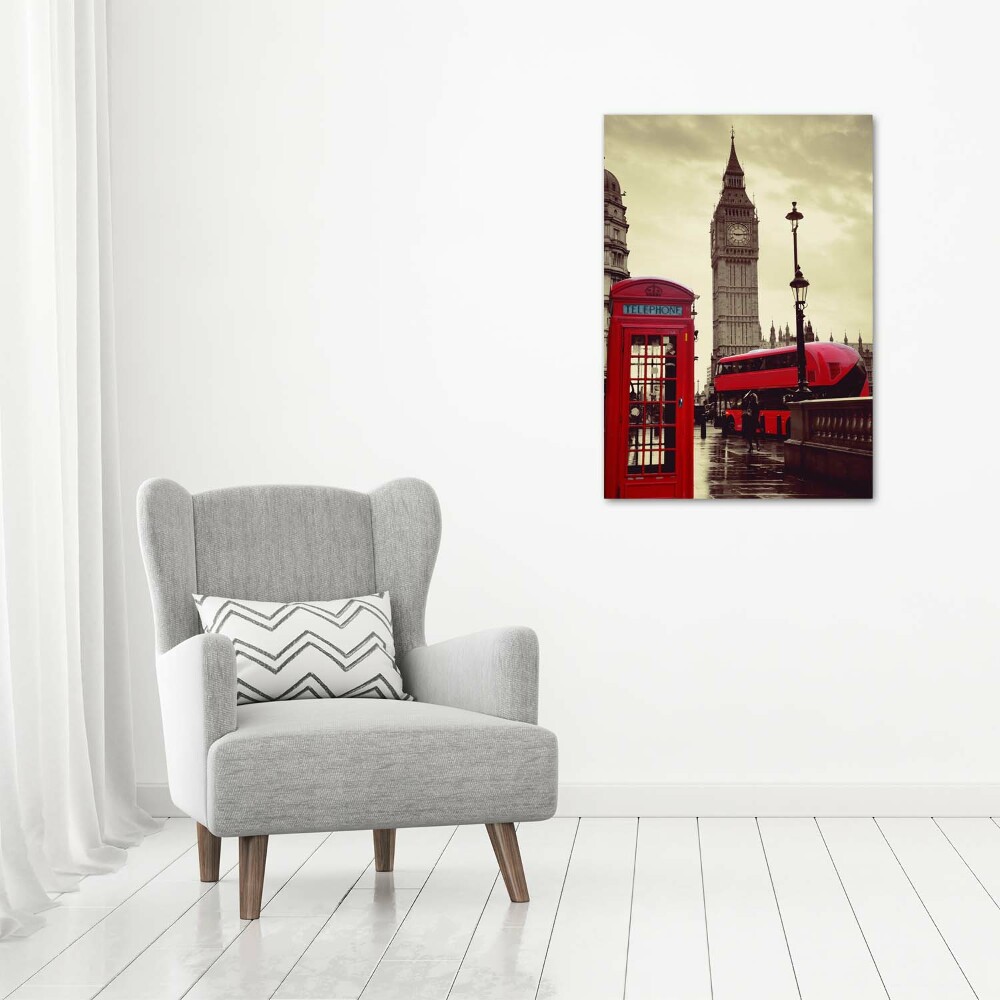 Foto obraz akryl pionowy Big Ben Londyn