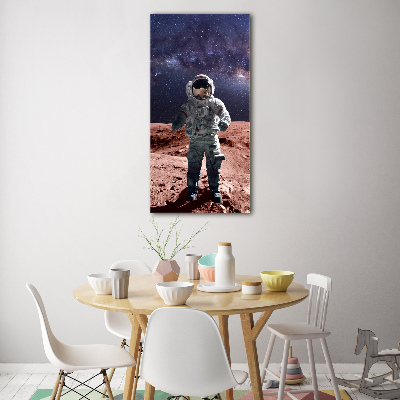 Foto obraz szkło akryl pionowy Astronauta