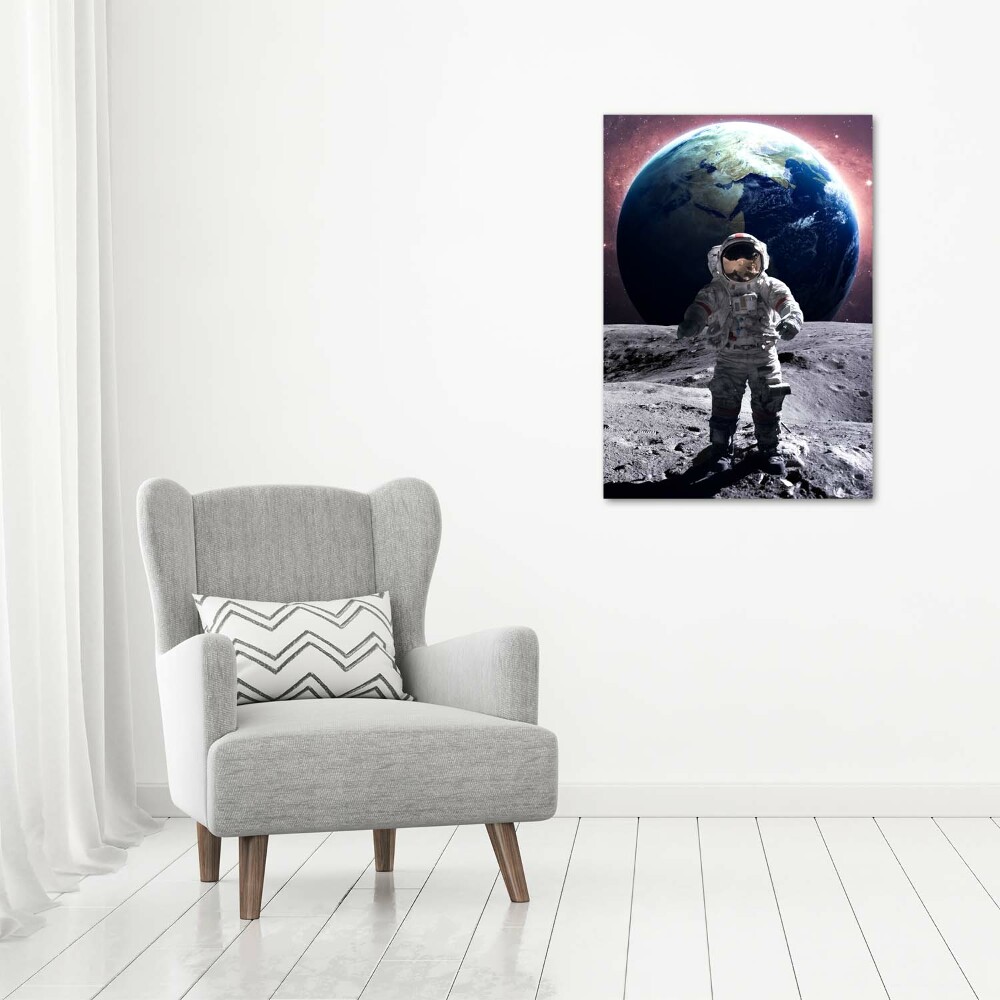Foto obraz szkło akryl pionowy Astronauta