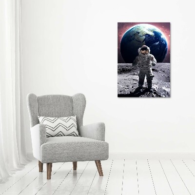Foto obraz szkło akryl pionowy Astronauta