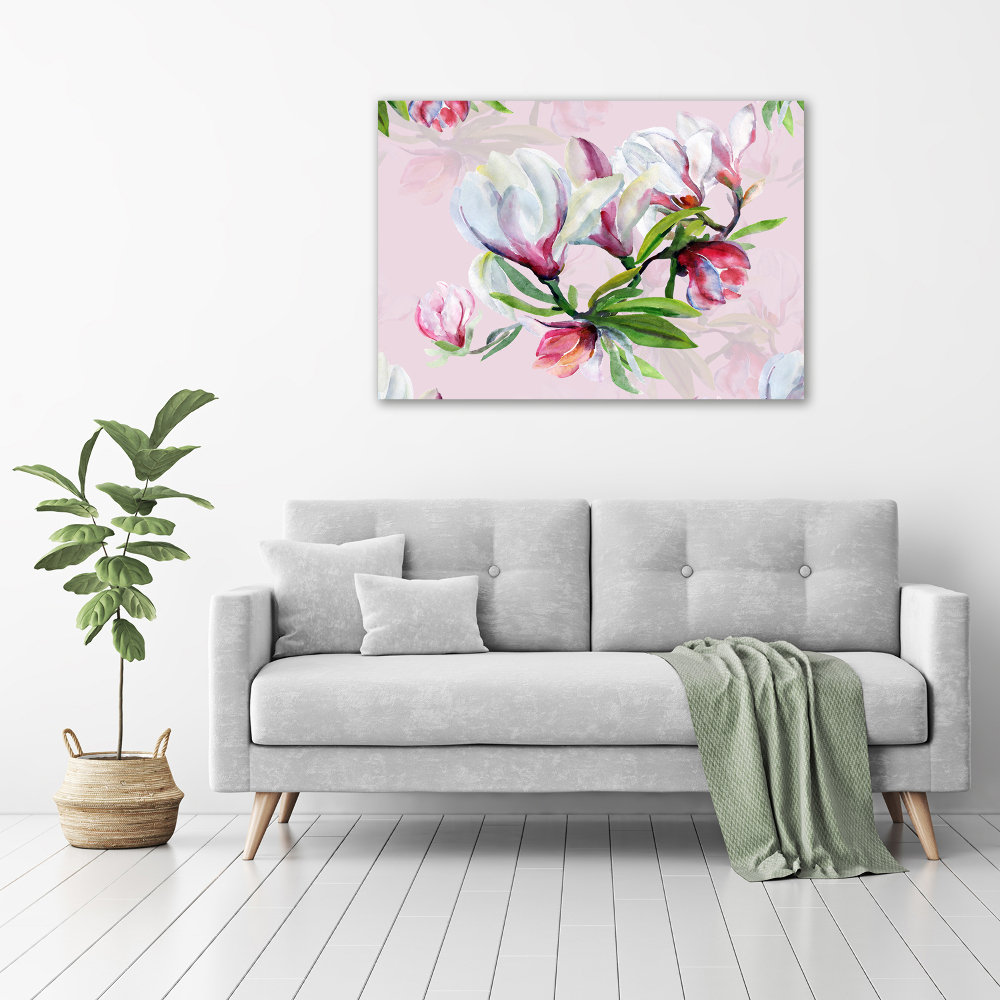 Foto obraz na płótnie Kwiaty magnolii