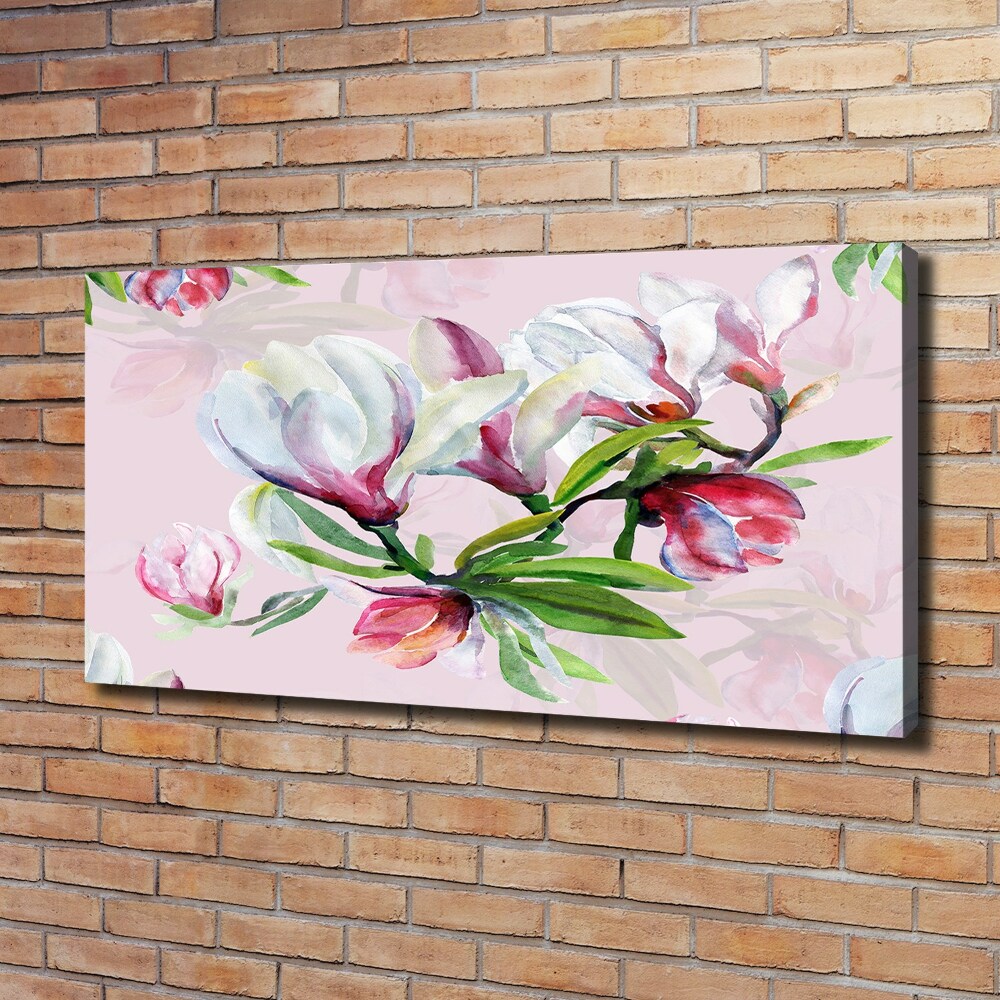 Foto obraz na płótnie Kwiaty magnolii
