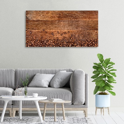 Foto obraz canvas Ziarna kawy