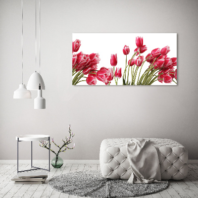 Foto obraz na płótnie Czerwone tulipany