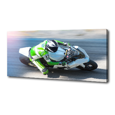 Foto obraz na płótnie Wyścig motocyklowy
