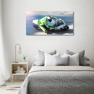 Foto obraz na płótnie Wyścig motocyklowy