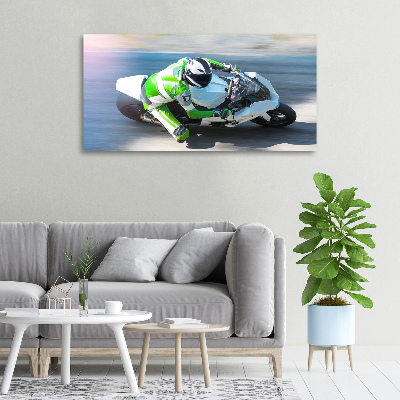 Foto obraz na płótnie Wyścig motocyklowy