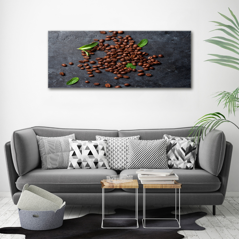 Foto obraz canvas Ziarna kawy