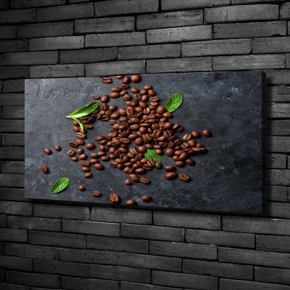Foto obraz canvas Ziarna kawy