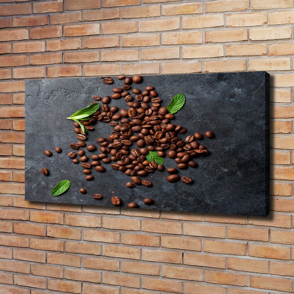 Foto obraz canvas Ziarna kawy