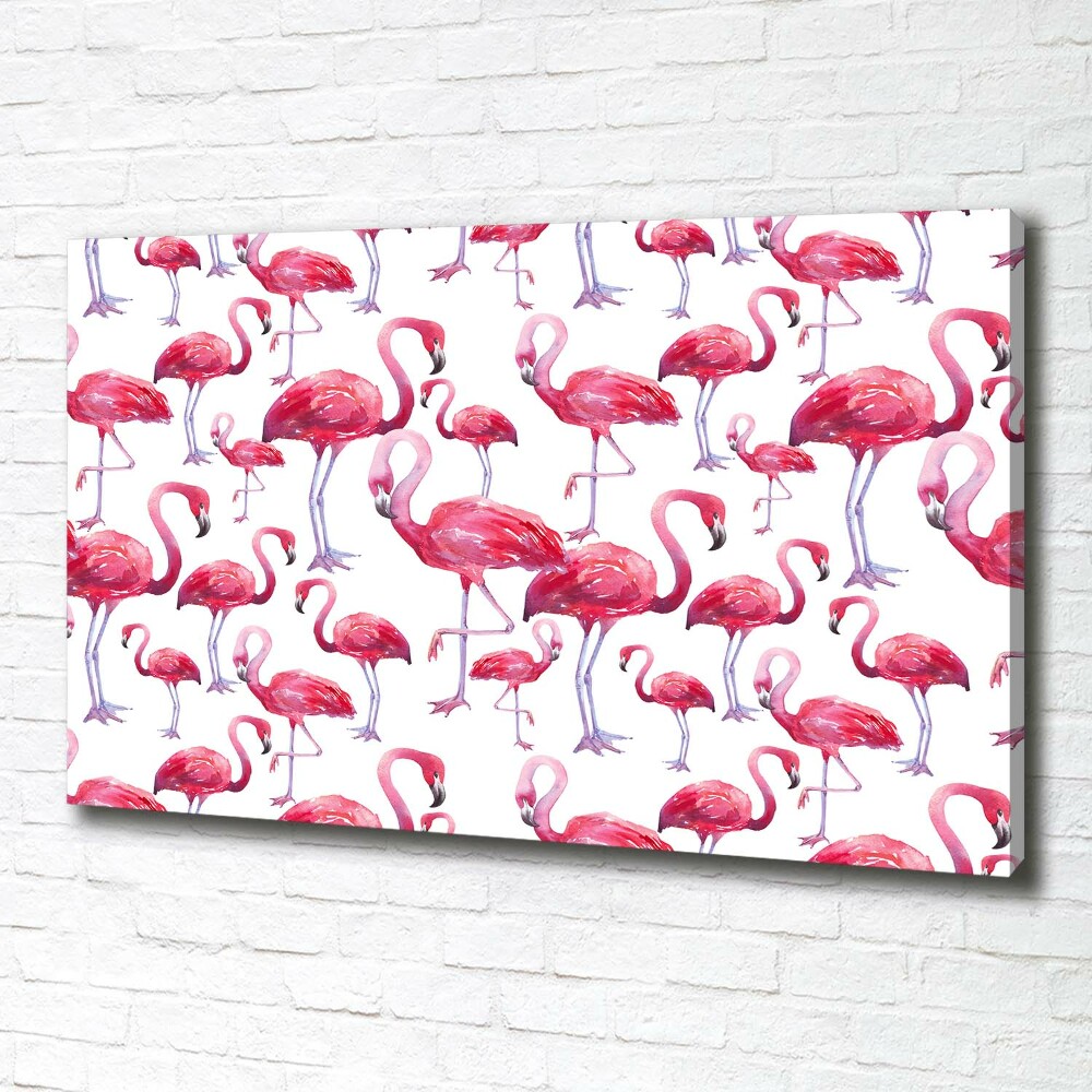 Foto obraz canvas Flamingi