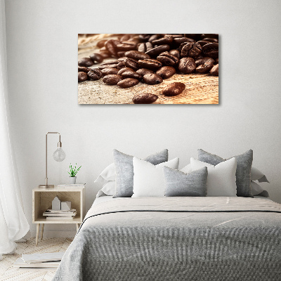 Foto obraz canvas Ziarna kawy