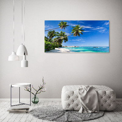 Foto obraz na płótnie Tropikalna plaża