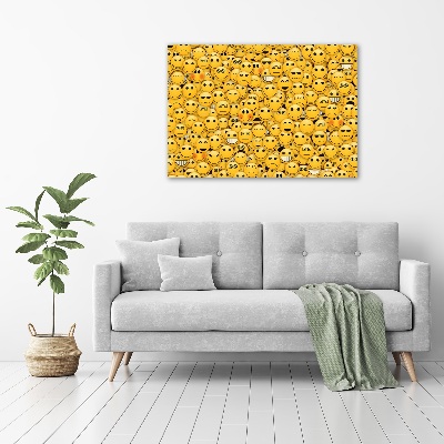 Foto obraz canvas Emotikony