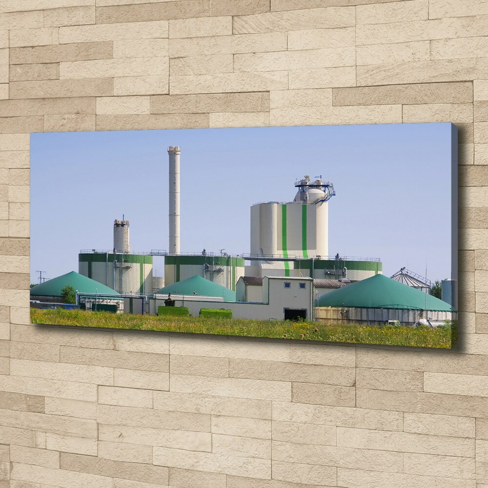 Foto obraz canvas Biogazownia
