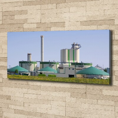 Foto obraz canvas Biogazownia
