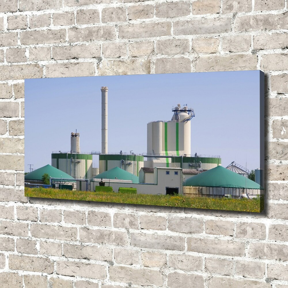 Foto obraz canvas Biogazownia