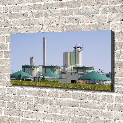 Foto obraz canvas Biogazownia