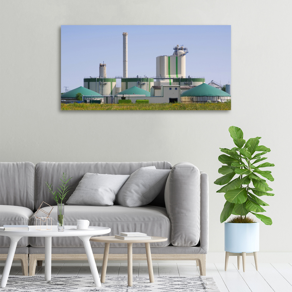Foto obraz canvas Biogazownia