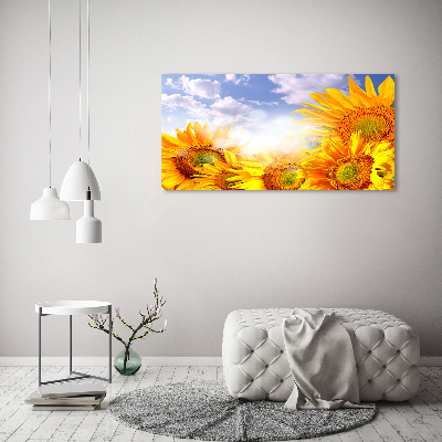 Foto obraz canvas Słoneczniki