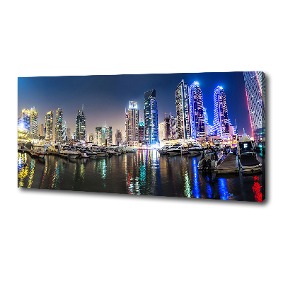 Foto obraz canvas Dubaj nocą