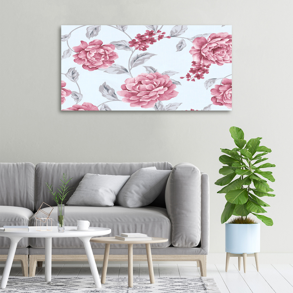 Foto obraz canvas Piwonie