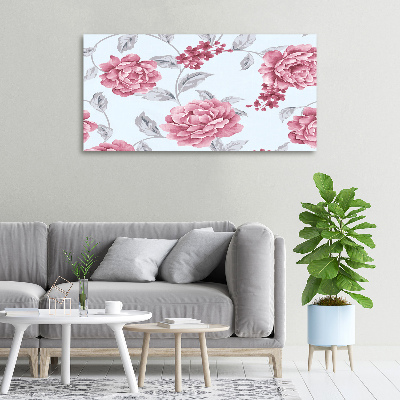 Foto obraz canvas Piwonie