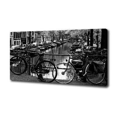 Foto obraz na płótnie Rowery Amsterdam