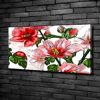 Foto obraz canvas Hibiskus